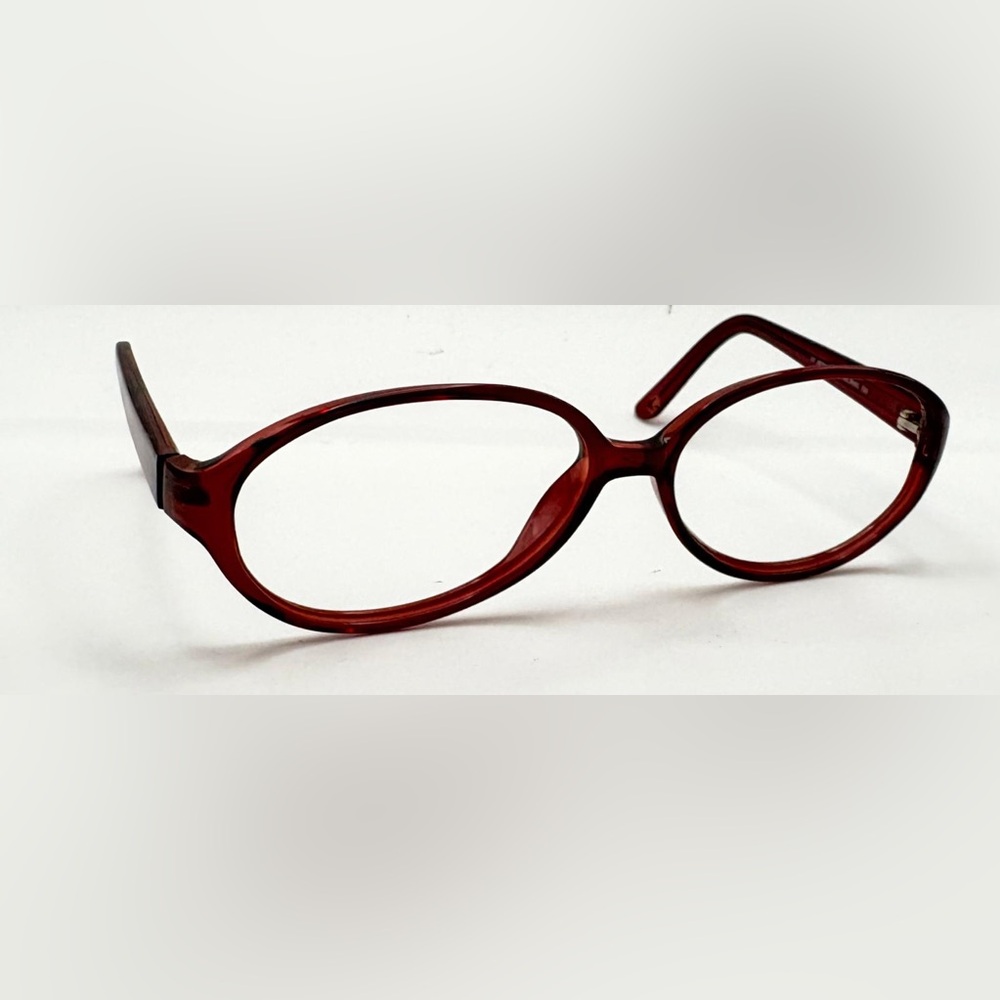 Lauren Hutton LS95PL Burgundy Oval Sunglasses Frames Only